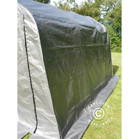 Storage tent Portable garage PRO 2x3x2 m PE, with ground cover, Grey - Grey