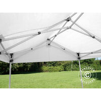 Pop up gazebo FleXtents Pop up canopy Folding tent Multi 2.83x2.97 m White