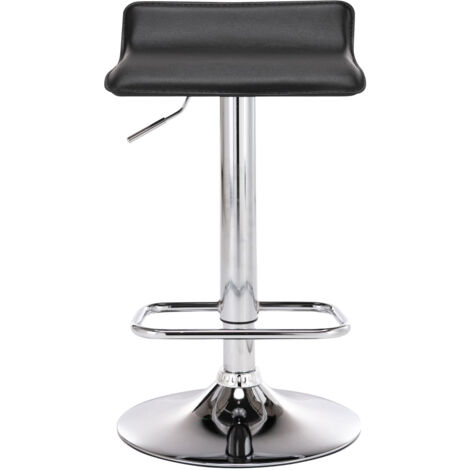 Set De 2 Taburetes Dyn en Cuero PU Negro
