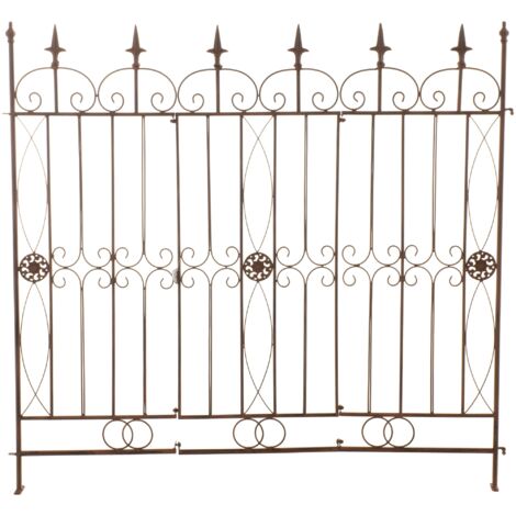 Reja De Jardín Mangold En Metal Marrón antiguo