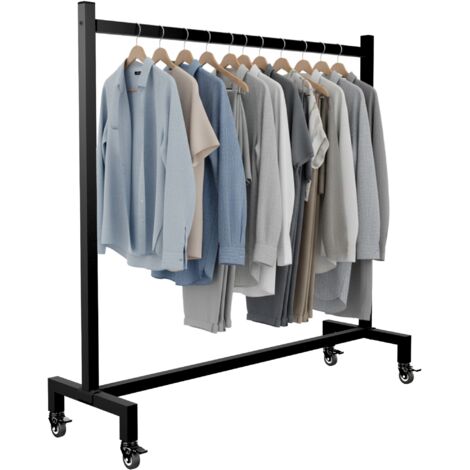 Perchero Gisborne Negro 120x38x120