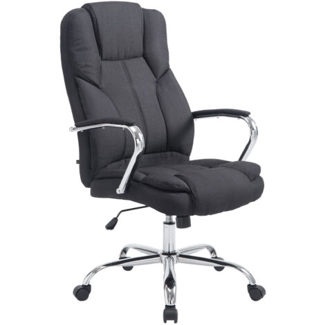 Silla De Oficina XXL Xanthos En Tela Negro (1/5)