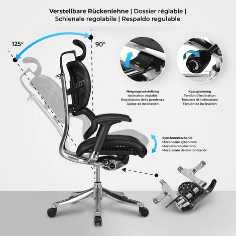 Todeco Gaming Silla Masaje con Luz LED Gamer Silla PC Oficina Silla  Ordenador ergonómica Inclinación y Altura Ajustable Giratorio 360º con  Reposacabezas y Almohadilla Lumbar De Masaje, Rojo : : Hogar y