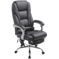 Silla De Oficina Pacific Con Función Masaje Negro