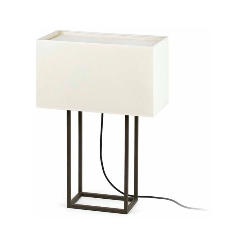 Lampara sobremesa Faro Barcelona Vesper 29985 Marron/Beige