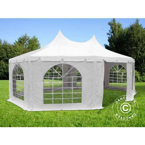 Achtkantiges Partyzelt Pavillon Festzelt Dancover Elegance PRO