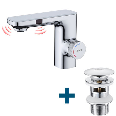 Rubinetto Automatico Bagno Con Sensore A Infrarossi - Senza Contatto, Temperatura Regolabile, A Batterie - Foto 4