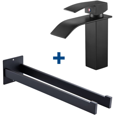 Rubinetto Bagno A Cascata - Cromato Monocomando Per Lavabo
