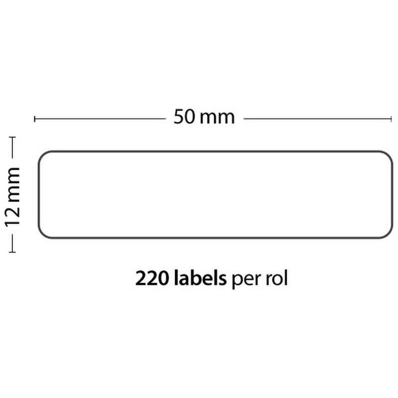 Etiquetas adhesivas blancas para impresora A4 63.5x72mm 100 hojas