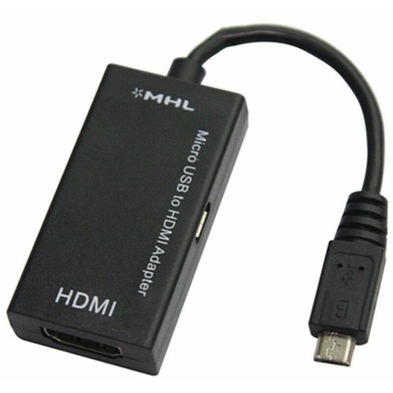 Adaptateur MHL Micro USB /M > HDMI F - 5 pins - 0.15 m