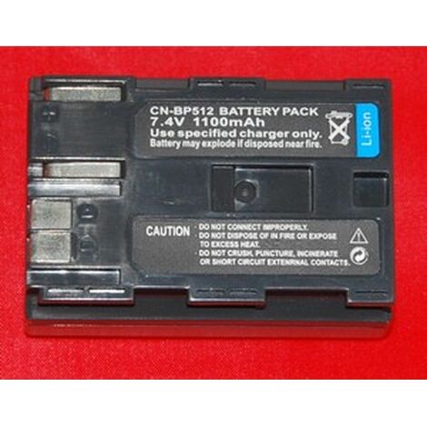 Batería compatible  CANON BP-512/514 (1/2)