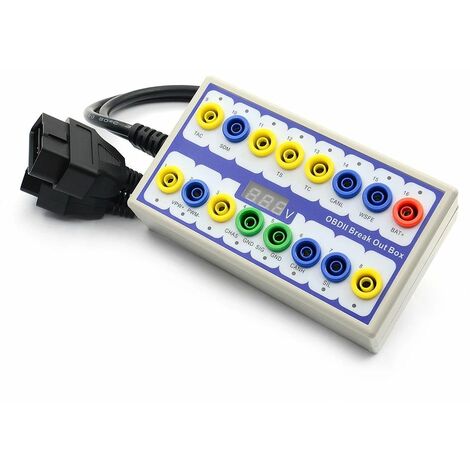 OBDII Breakout Box Detector de Protocolo Herramienta de Diagnóstico (1/5)