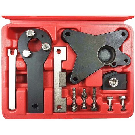 Juego de herramientas de sincronización del motor de gasolina para Fiat Ford, Lancia 1.2 8V & 1.2 16V Herramienta de ajuste/bloqueo del árbol de levas & Correa,Conjunto de calado (1/5)