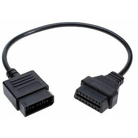 Cable adaptador convertidor Nissan OBD1 14 pines a OBDII 16 pines (1/2)