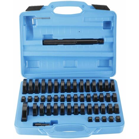 Kit extractor e instalador de rodamientos y cojinetes universal 52 piezas, Juego de extractores de cojinetes, instaladores de cojinetes de rueda de transmisión y juntas, removedores,