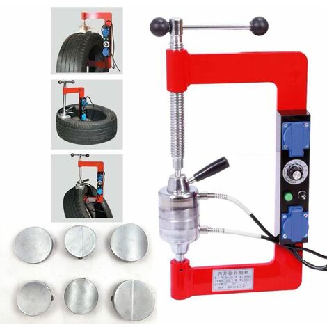 Equipo de reparación de neumáticos con vulcanizador automático de temperatura constante de alta calidad -Sólo 8-10 minutos de reparación completada