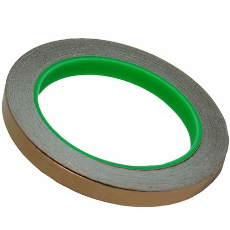 Cinta de cobre adhesiva 10mm x 20 metros
