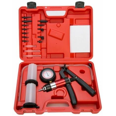 Set Vacuometro / Sangrador De Frenos / Comprobador De Presion Y Vacio