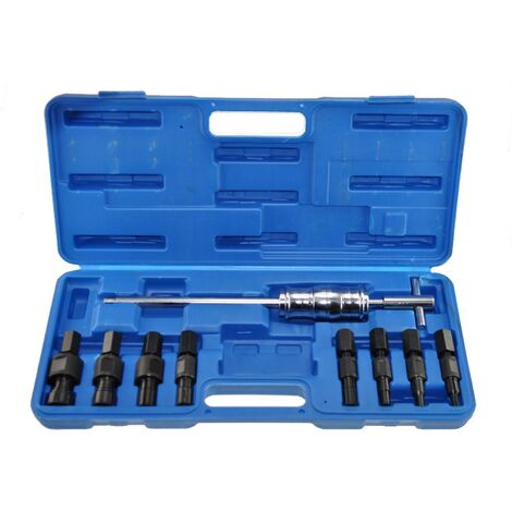 9 Piezas Extractor De Rodamientos Interiores Con Martillo Deslizante