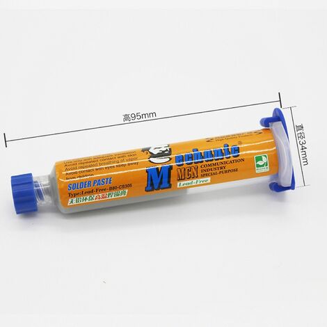 Jeringa Estaño En Pasta Para Soldar Mechanic Cs305 (10Cc - 30Gr) (1/2)