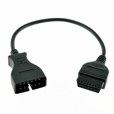 Convertidor GM 12 Pins a 16 Pins OBDII (1/2)