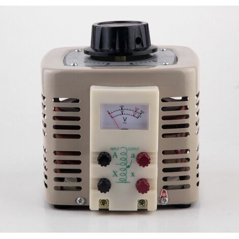 VARIAC- Transformador de salida  variable CA 4 Amp 0-250V (TDGC2-1KVA)