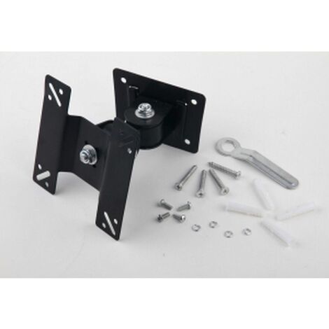 Soporte Televisión Pared articulable VESA 75/100 - Valido de 14" a 24" max 15kg