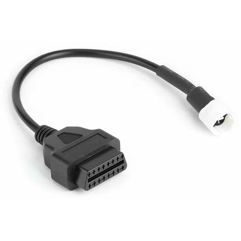 Cable Diagnóstico 3Pin a 16 Pin OBD2 para Moto YAMAHA (1/5)