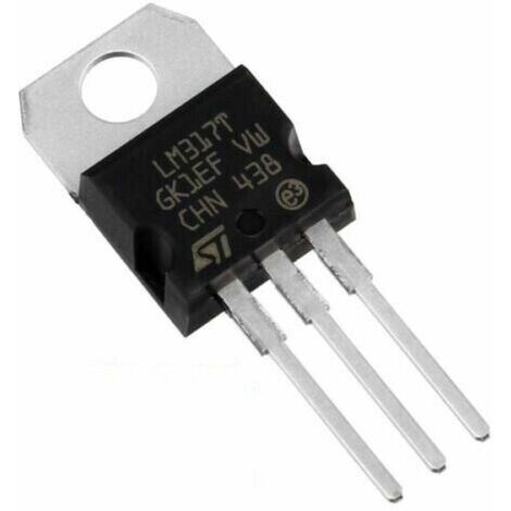 5pcs LM317T Regulador de Voltaje 1.2V-37V 1.5A to220 (1/2)