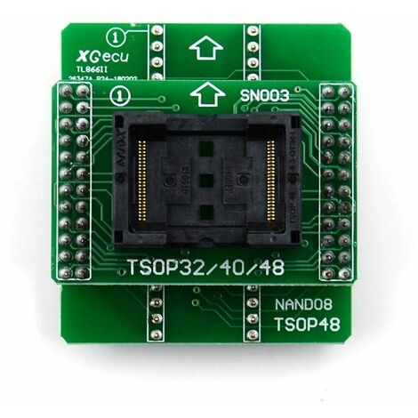 Tsop48 Nand08 Adaptador para Programador Xgecu Minipro TL866II