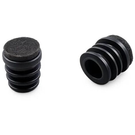 Embout entrant rond pour pied de chaise 25 mm – Semelle feutre anti-bruit et anti-rayure – Protection pour parquets sensibles – Ajile