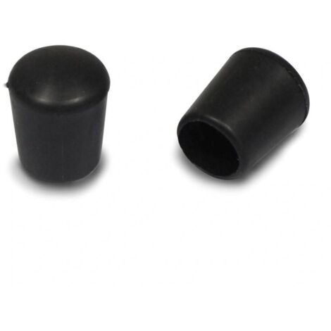 Ajile - Embout flexible enveloppant NOIR pour tube de diam. 16 mm