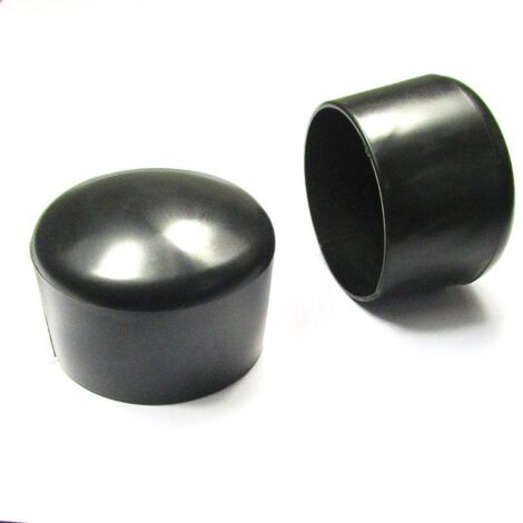Ajile - Embout flexible enveloppant NOIR pour tube de diam. 45 mm