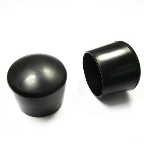 Ajile - Embout flexible enveloppant NOIR pour tube de diam. 35 mm
