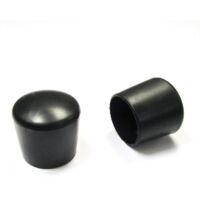 Ajile - Embout flexible enveloppant NOIR pour tube de diam. 28 mm
