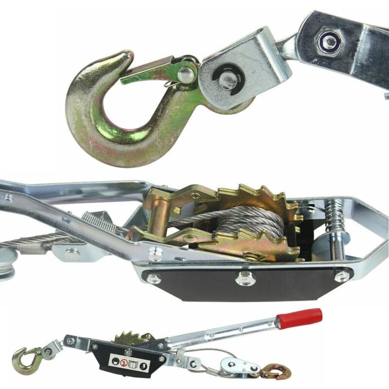 Angri Salerno Paranco A Catena PARANCO MONTACARICHI 540 Kg 1200 Lb Verricello Gancio Manuale Argano EUR 35,72 - IT Argano Manuale Pannello Cantiere