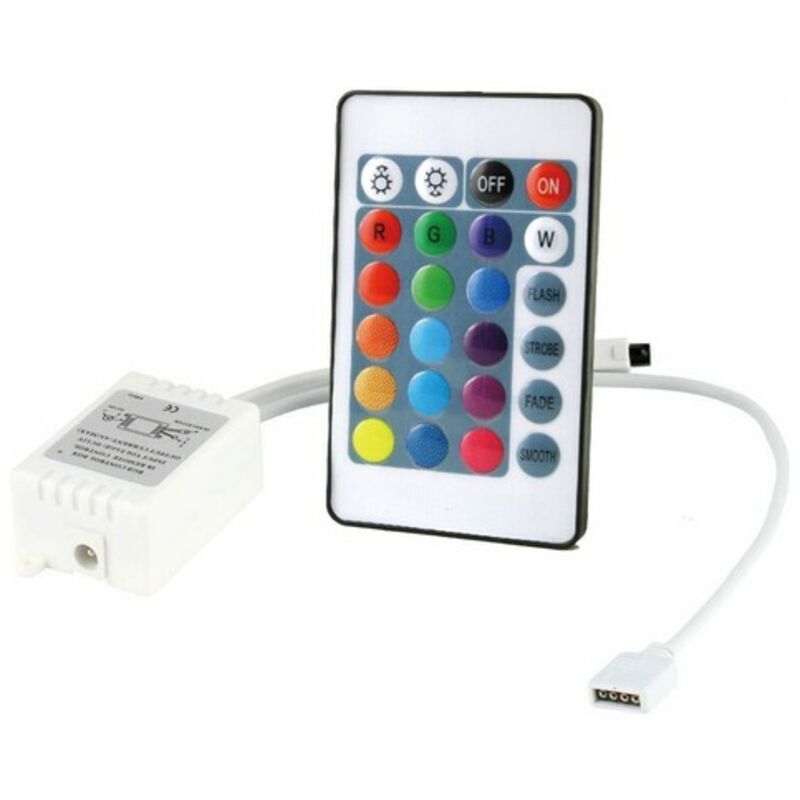 Kit Controller RGB Con Telecomando Infrarossi Per Strisce LED 12V - Centralina IR