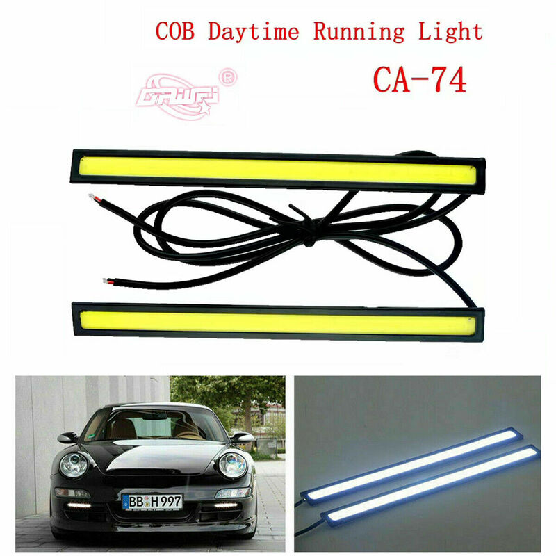 Luce di marcia diurna a strisce LED per auto 60 cm Lampada a LED per indicatori di direzione a tubo ultra sottile per auto Luce di marcia a LED per auto 