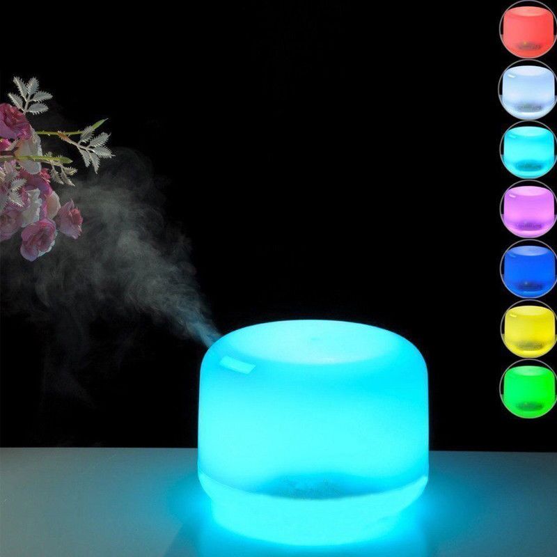 DIFFUSORE PROFUMO UMIDIFICATORE AMBIENTI LED RGB AROMATERAPIA CROMOTERAPIA  BENIC