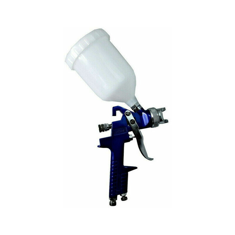 PISTOLA AEROGRAFO AD ARIA 600ML SPRUZZO VERNICIATURA PITTURA SPRAY H-827  1.4 MM