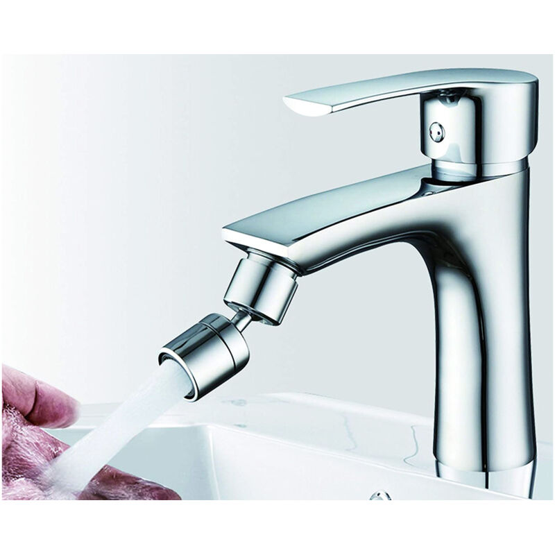 Rompigetto Per Rubinetto Cucina - Aeratore Girevole 360&deg; Con 2 Modalit&agrave;, Antispruzzo (2 Pezzi)