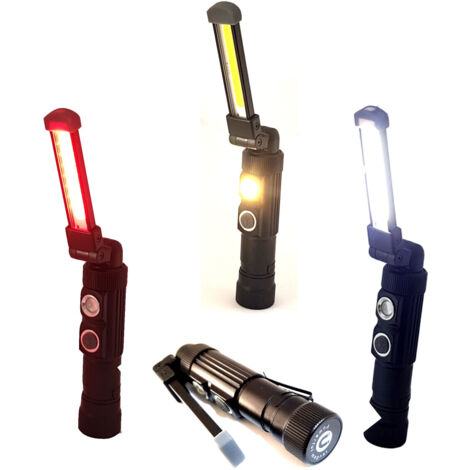 TTArtisan Mini Luce LED Magnetica Ricaricabile Per Fotografia – 3W, CRI 95+, Supporto Magnetico Regolabile 0-180°, Design Retrò E Compatto, Nero