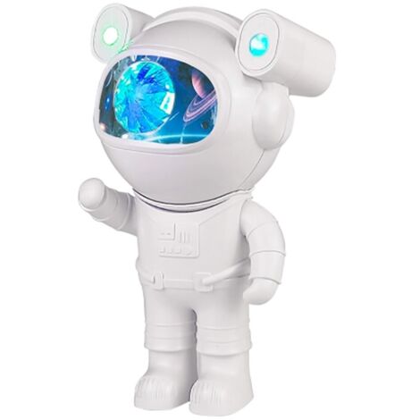 PROIETTORE ASTRONAUTA LUCE NOTTURNA SPEAKER BLUETOOTH CAMERETTA RGB TELECOMANDO (1/5)