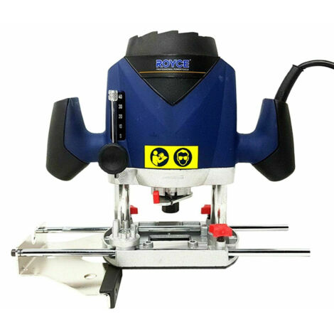 FRESATRICE VERTICALE PANTOGRAFO ELETTRICA FRESA LEGNO DIAMETRO 6-8MM RER8 1050W (1/5)