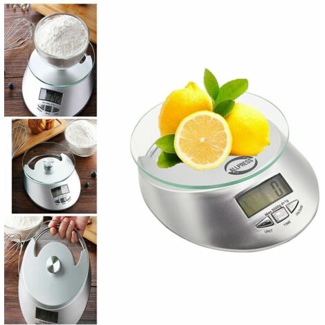 Bilancia cucina digitale 1GR A 5KG pesa alimenti per dieta | Leroy Merlin
