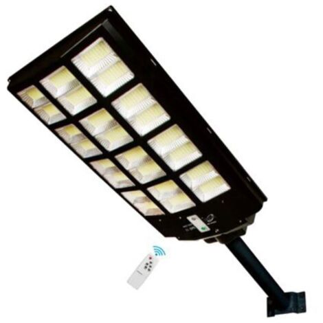 Lampada Esterno Giardino Wowspeed 1200W Lampione Solare Led Esterno Con Telecomando, 6500K Lampione Esterno Impermeabile Ip67 - 12
