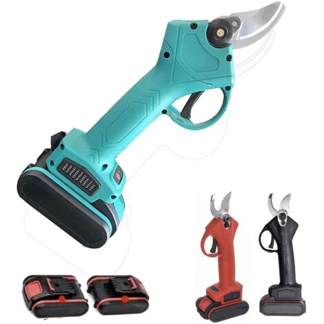 Forbici Da Potatura Elettriche Cecaro Group Con 2 Batterie 48V - Taglio Fino A 30 Mm, Valigetta Inclusa