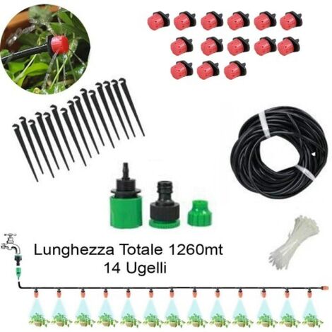 Supporti Per Irrigazione A Goccia - 10 Pezzi Picchetti 30cm Per Giardino - Foto 11