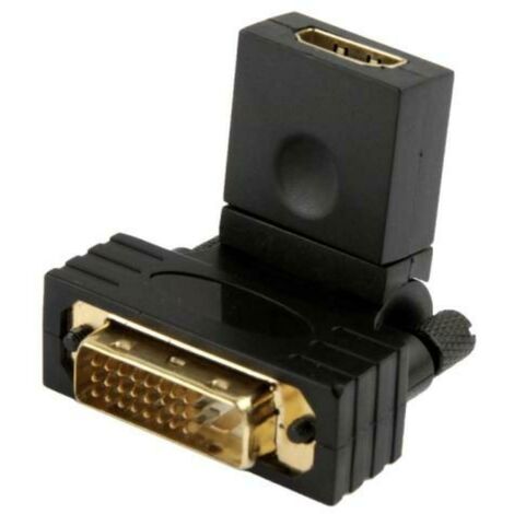 Adattatore DVI 24+1 Femmina ---> HDMI Maschio