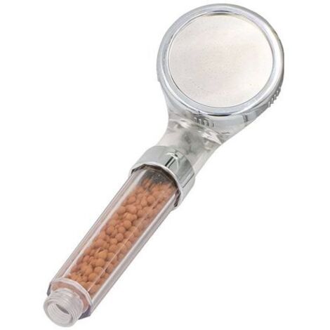SOFFIONE UNIVERSALE DOCCIA PIETRE MINERALI PELLE TONICA DOCCIA IONI NEGATIVI (1/5)